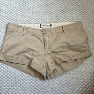 Abercrombie & Fitch Beige Women's Shorts